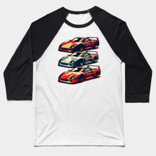 Ferrari F40 Baseball T-Shirt